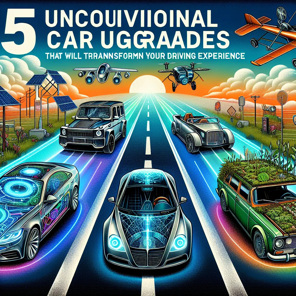 5 Unconventional Car Upgrades that Will Transform Your Driving Experience