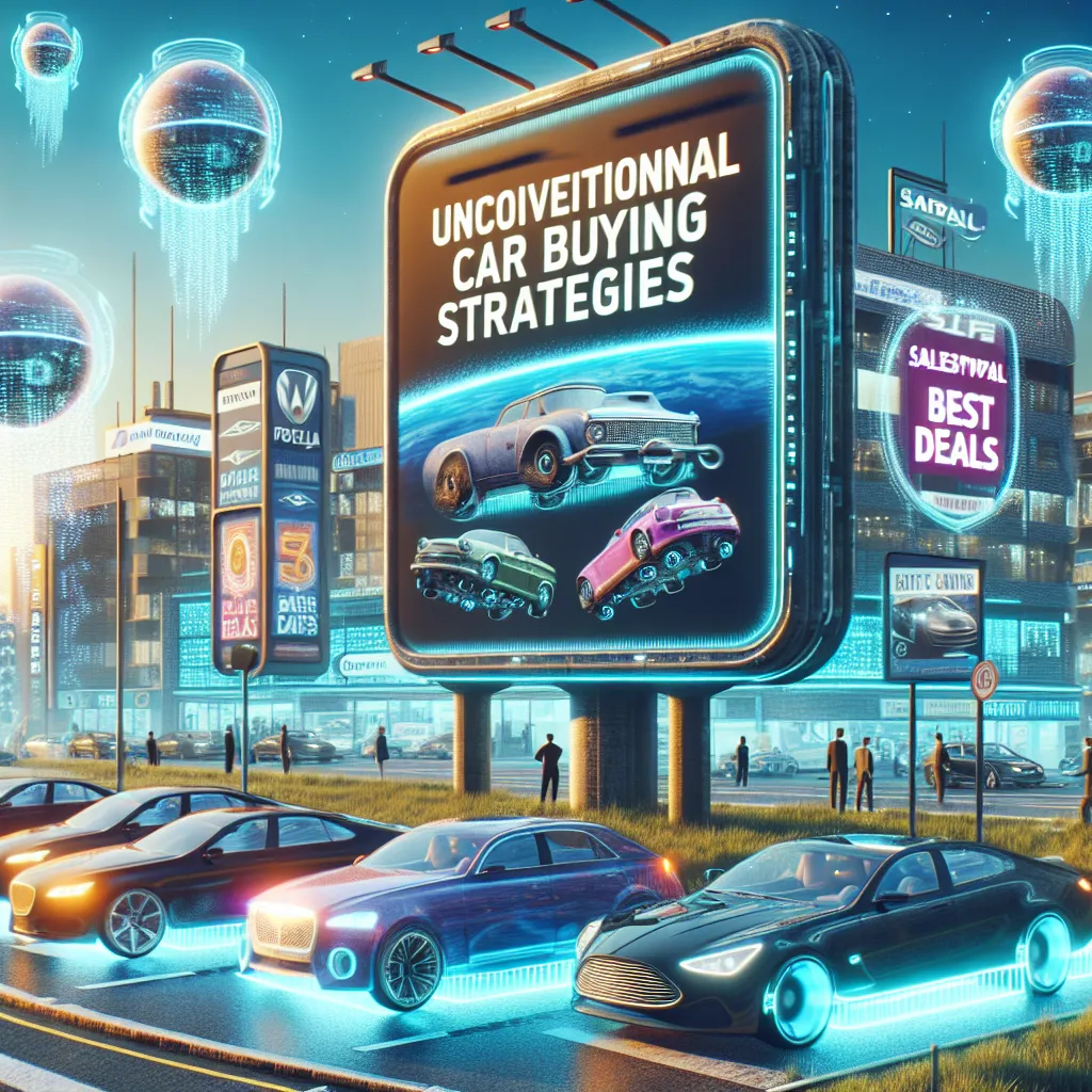 Driving Home the Best Deal: Five Unconventional Car Buying Strategies for 2025