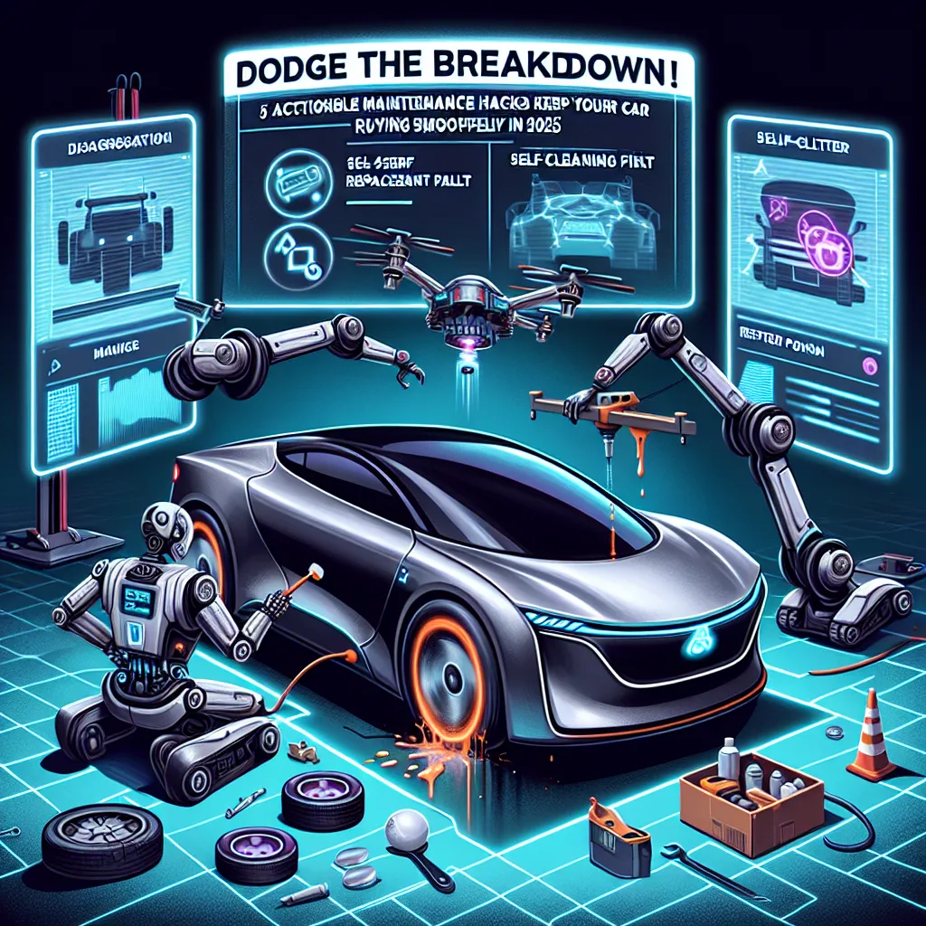 Dodge the Breakdown: 5 Actionable Maintenance Hacks to Keep Your Car Running Smoothly in 2025