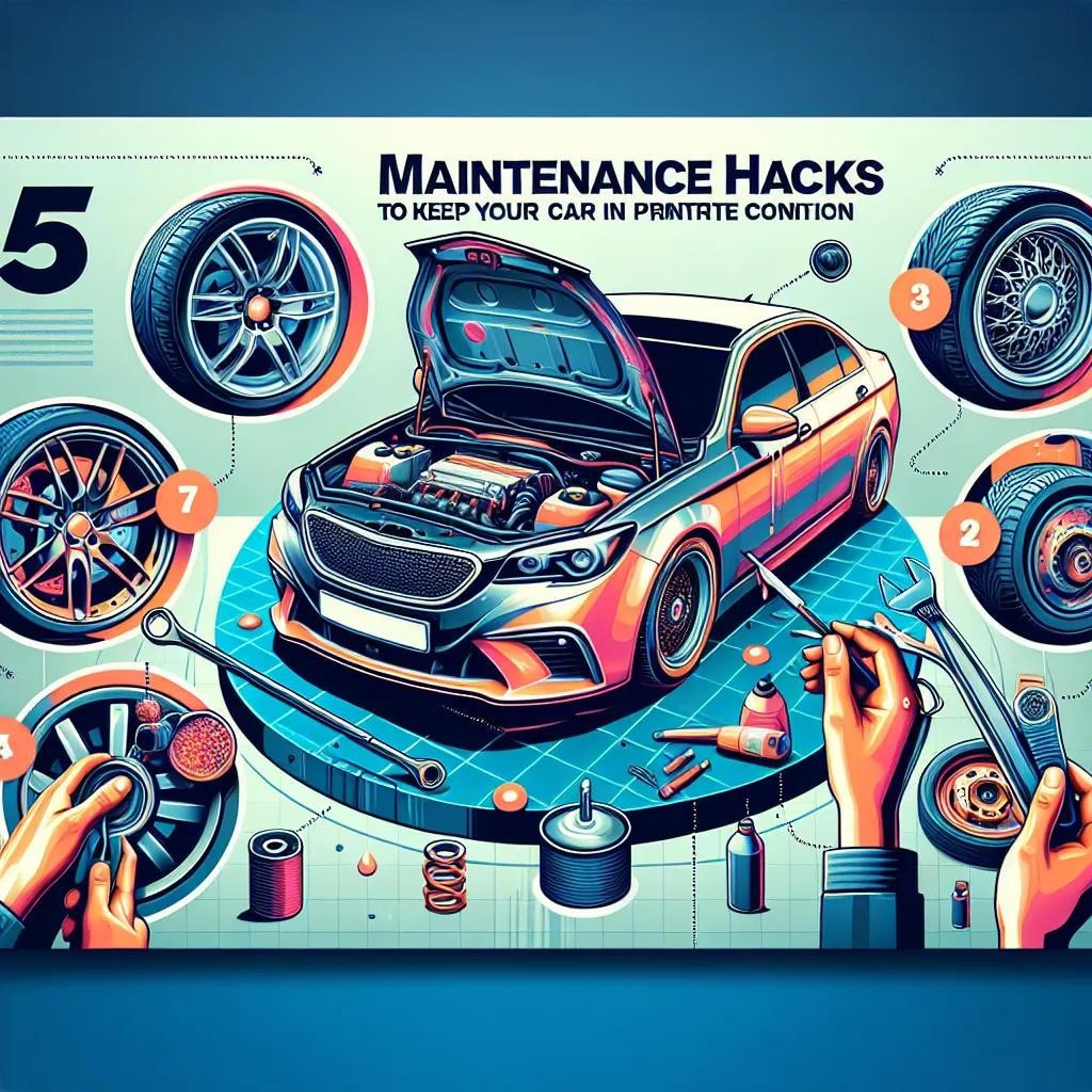 Top 5 Maintenance Hacks to Keep Your Car in Pristine Condition