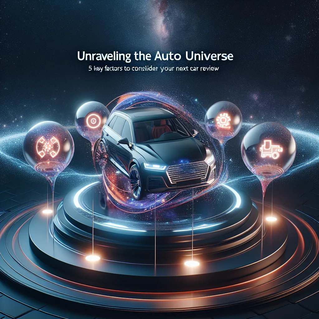 Unraveling the Auto Universe: 5 Key Factors to Consider in Your Next Car Review