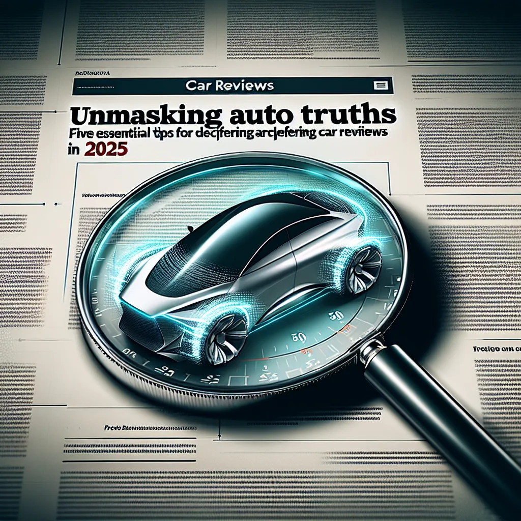 Unmasking Auto Truths: Five Essential Tips for Deciphering Car Reviews in 2025