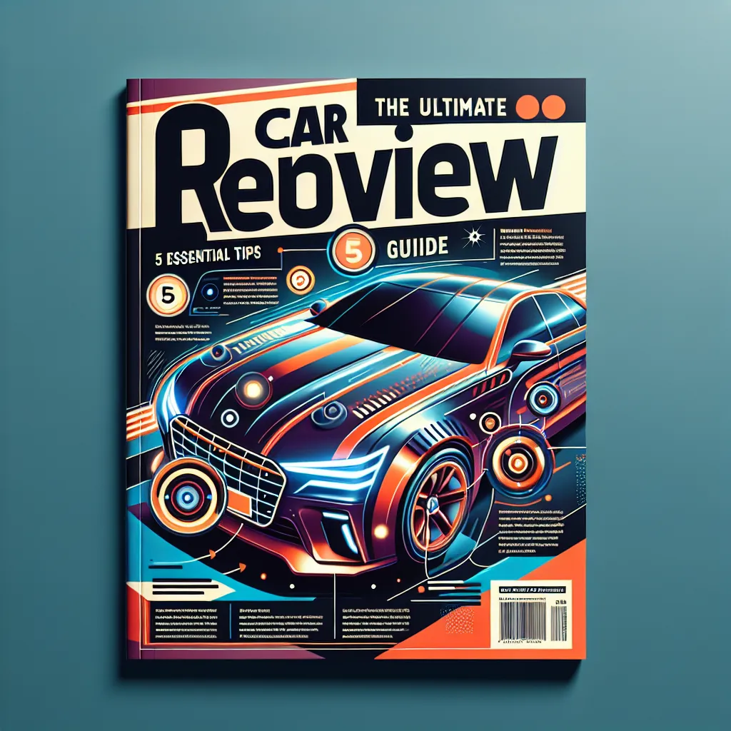 The Ultimate Car Review Guide: 5 Essential Tips for Auto Enthusiasts
