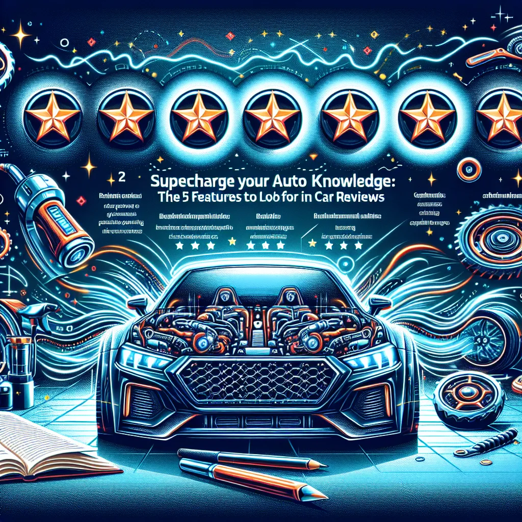 Supercharge Your Auto Knowledge: The Top 5 Features to Look for in Car Reviews
