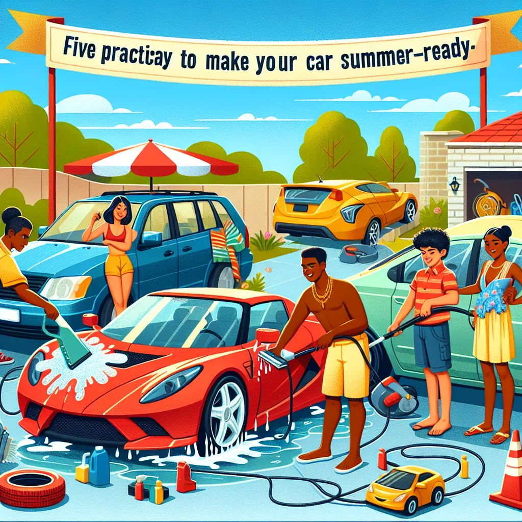 Five Practical Ways to Make Your Car Summer-Ready