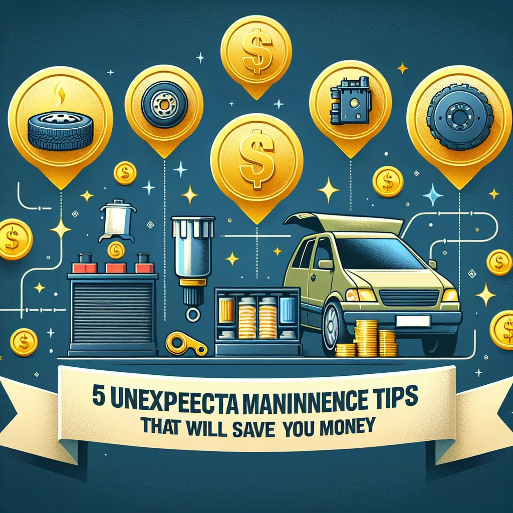 5 Unexpected Car Maintenance Tips That Will Save You Money