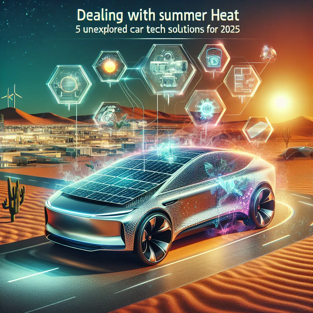 Dealing with Summer Heat: 5 Unexplored Car Tech Solutions for 2025