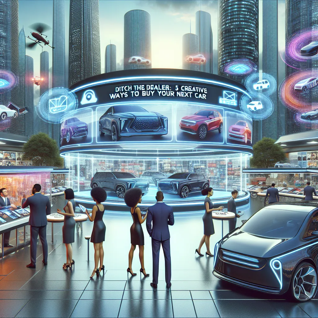 Ditch the Dealer: 5 Creative Ways to Buy Your Next Car in 2025