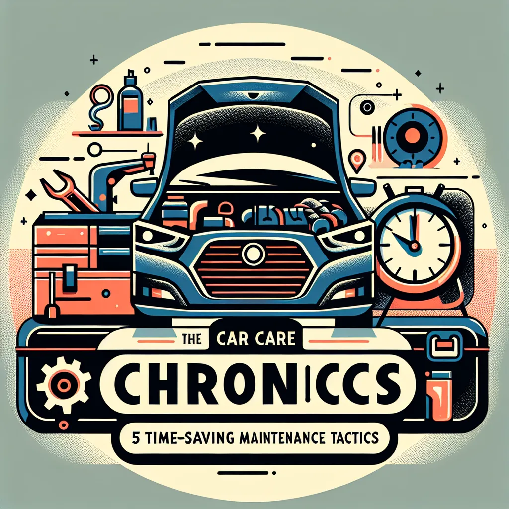 The Car Care Chronicles: 5 Time-Saving Maintenance Tactics for the Modern Driver