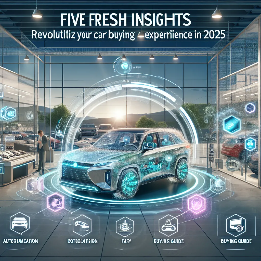 Five Fresh Insights: Revolutionize Your Car Buying Experience in 2025