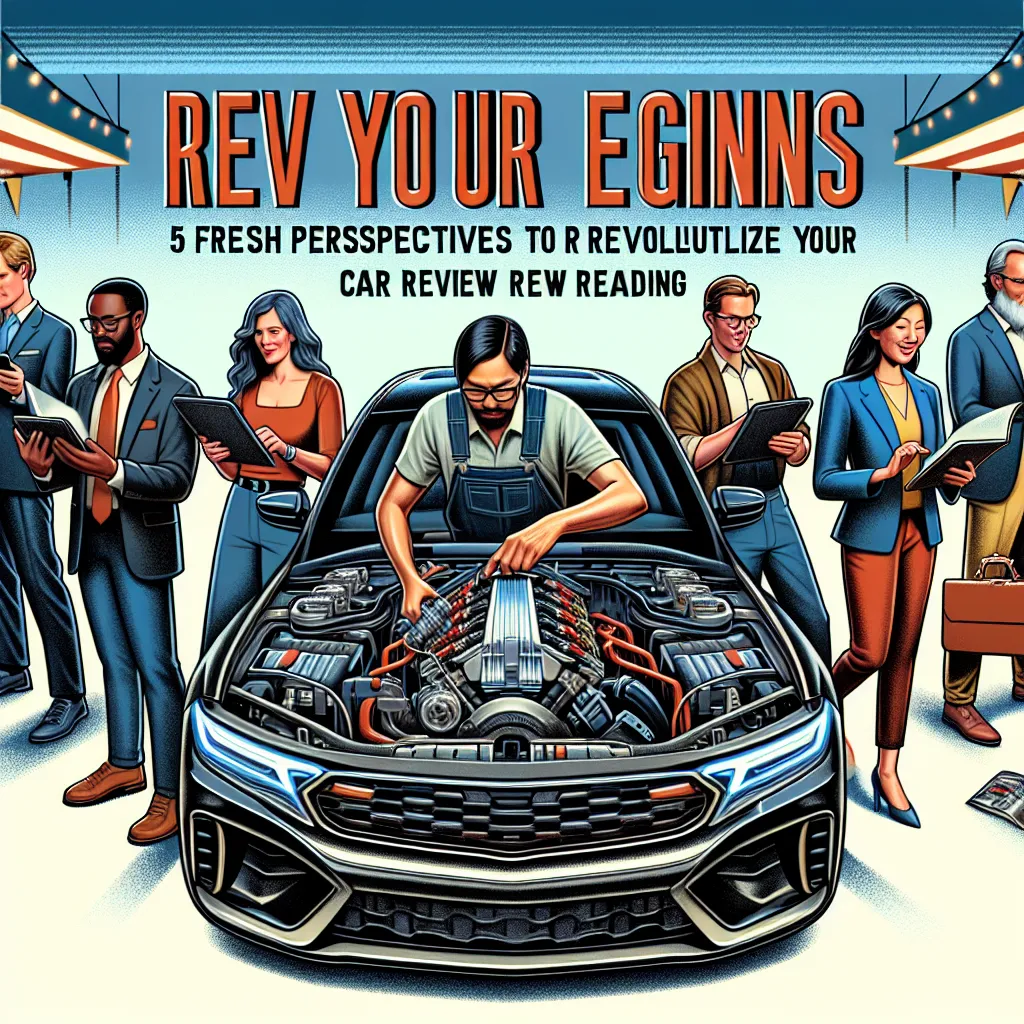 Rev Your Engines: 5 Fresh Perspectives to Revolutionize Your Car Review Reading