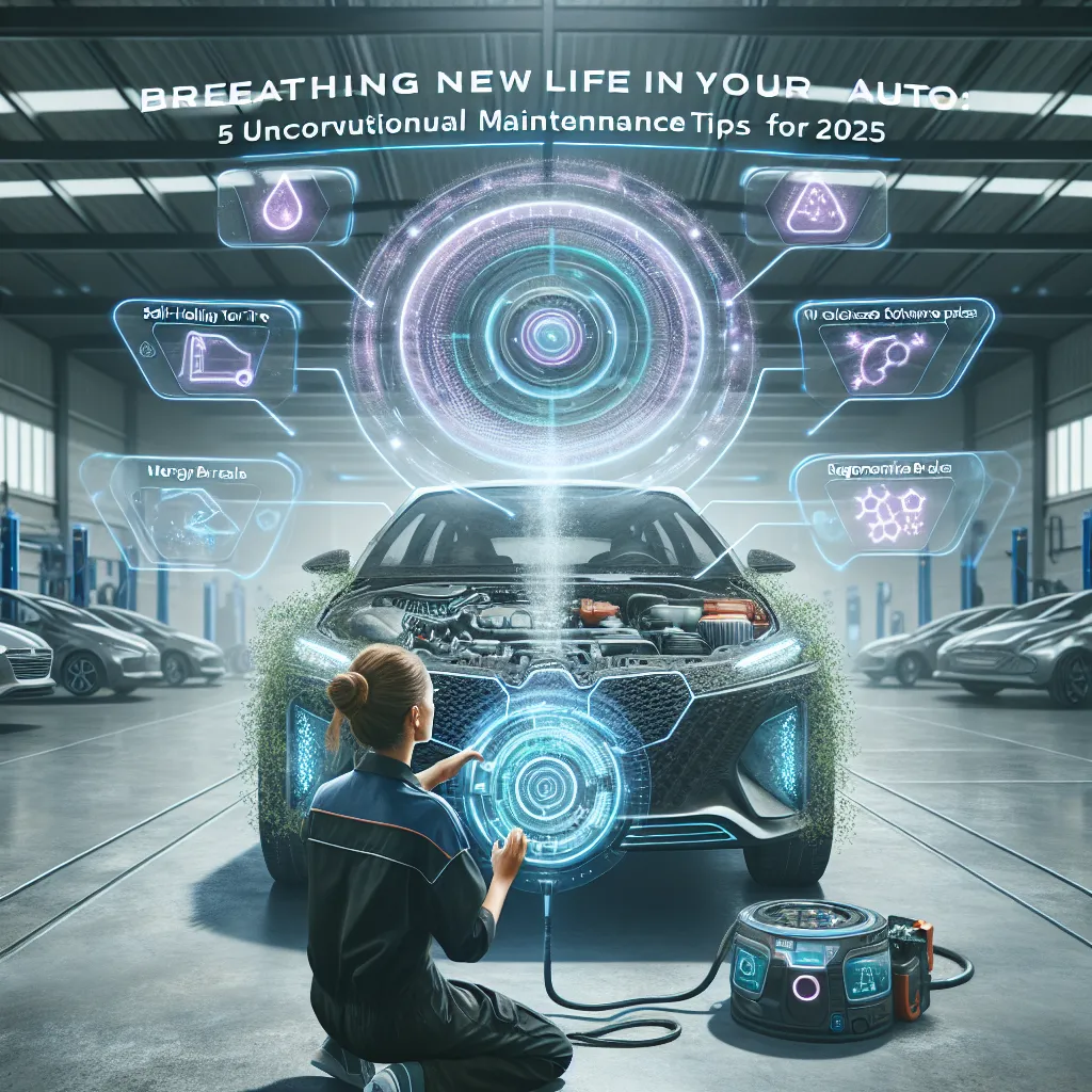 Breathing New Life into Your Auto: 5 Unconventional Maintenance Tips for 2025