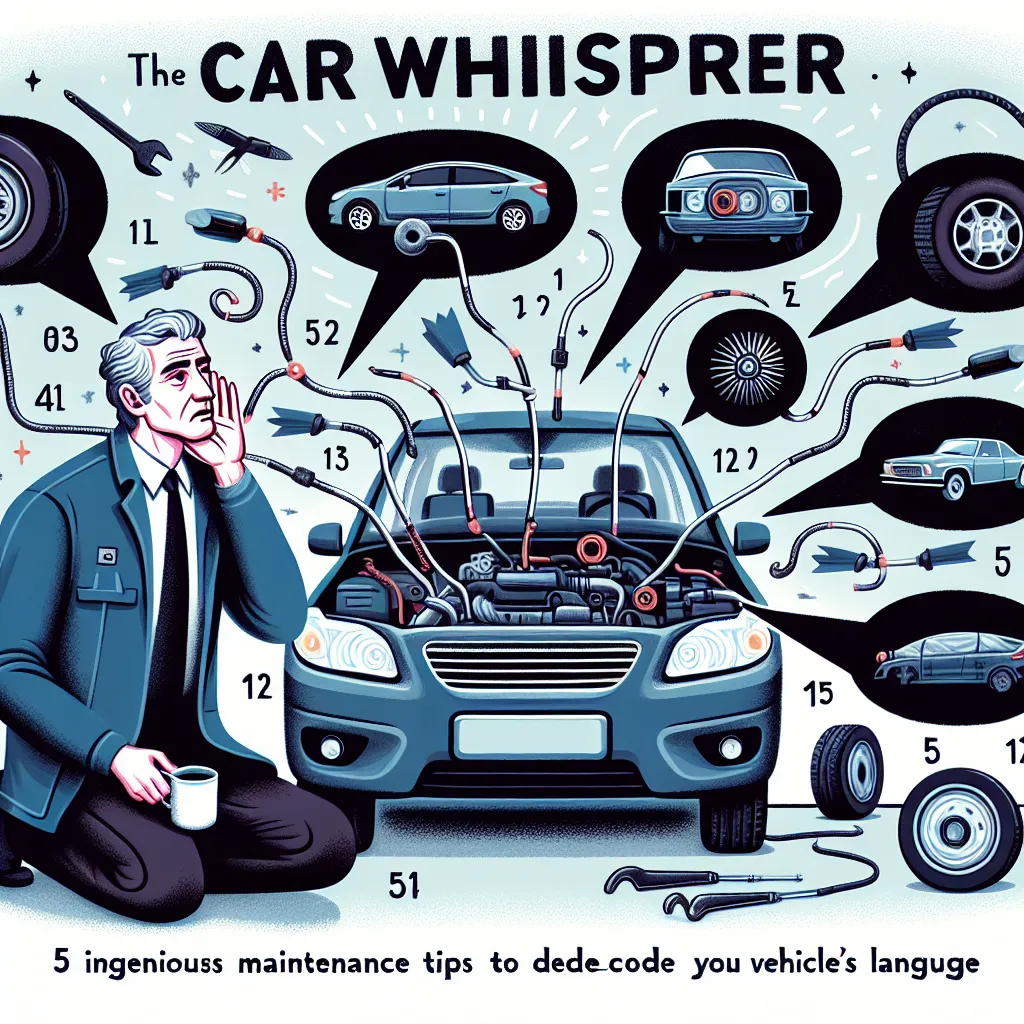 The Car Whisperer: 5 Ingenious Maintenance Tips to Decode Your Vehicle's Language