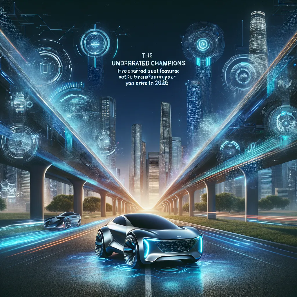 The Underrated Champions: Five Overlooked Auto Tech Features Set to Transform Your Drive in 2026