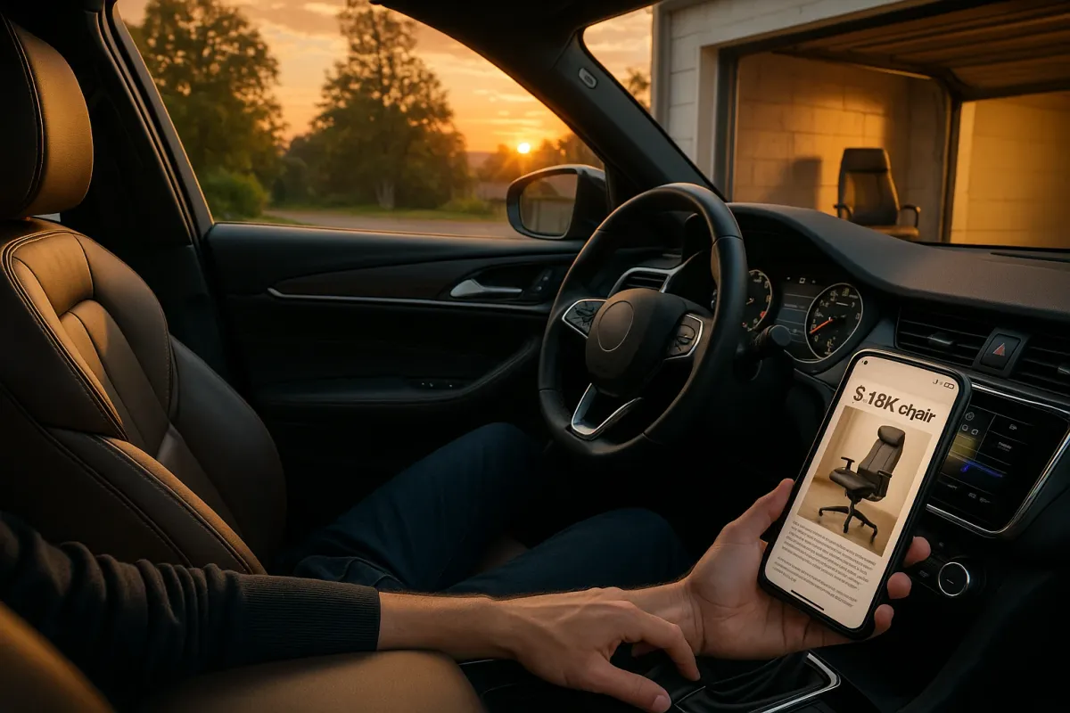 From Office Chair Drama To Driver’s Seat Comfort: What Today’s $1.8K Chair Story Teaches Us About Car Seats