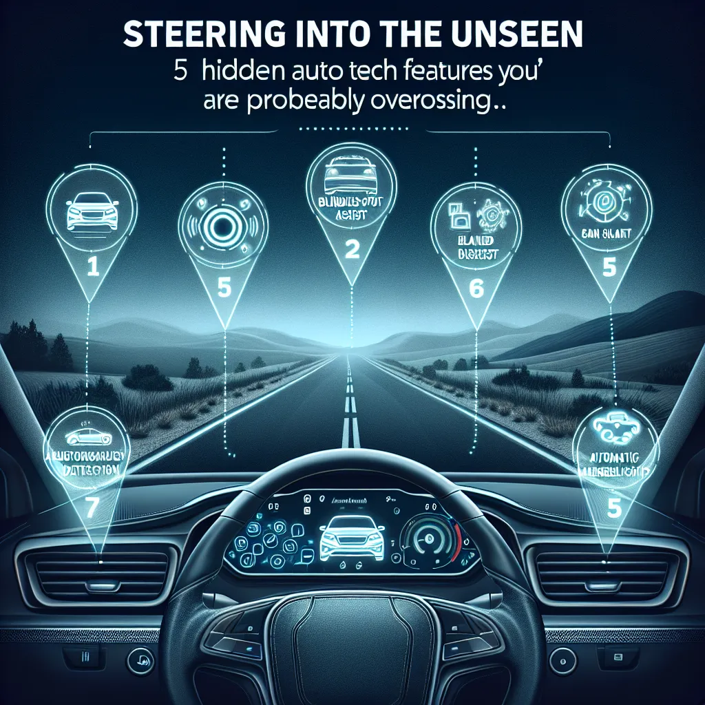 Steering Into The Unseen: 5 Hidden Auto Tech Features You're Probably Overlooking