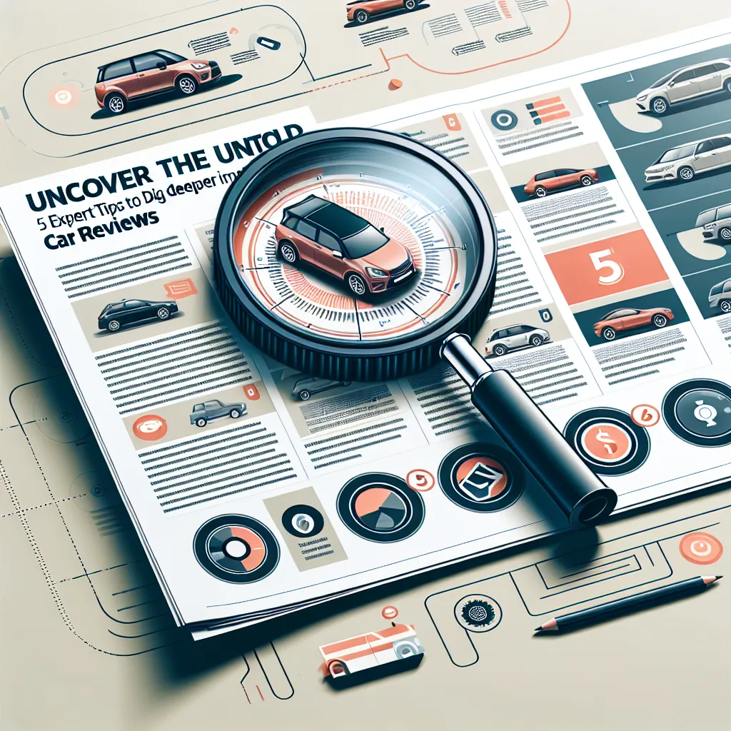 Uncover the Untold: 5 Expert Tips to Dig Deeper into Car Reviews