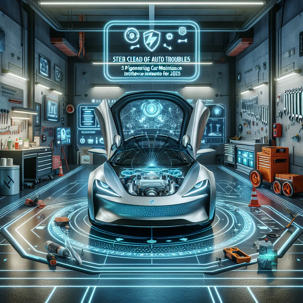 Steer Clear of Auto Troubles: 5 Pioneering Car Maintenance Insights for 2025