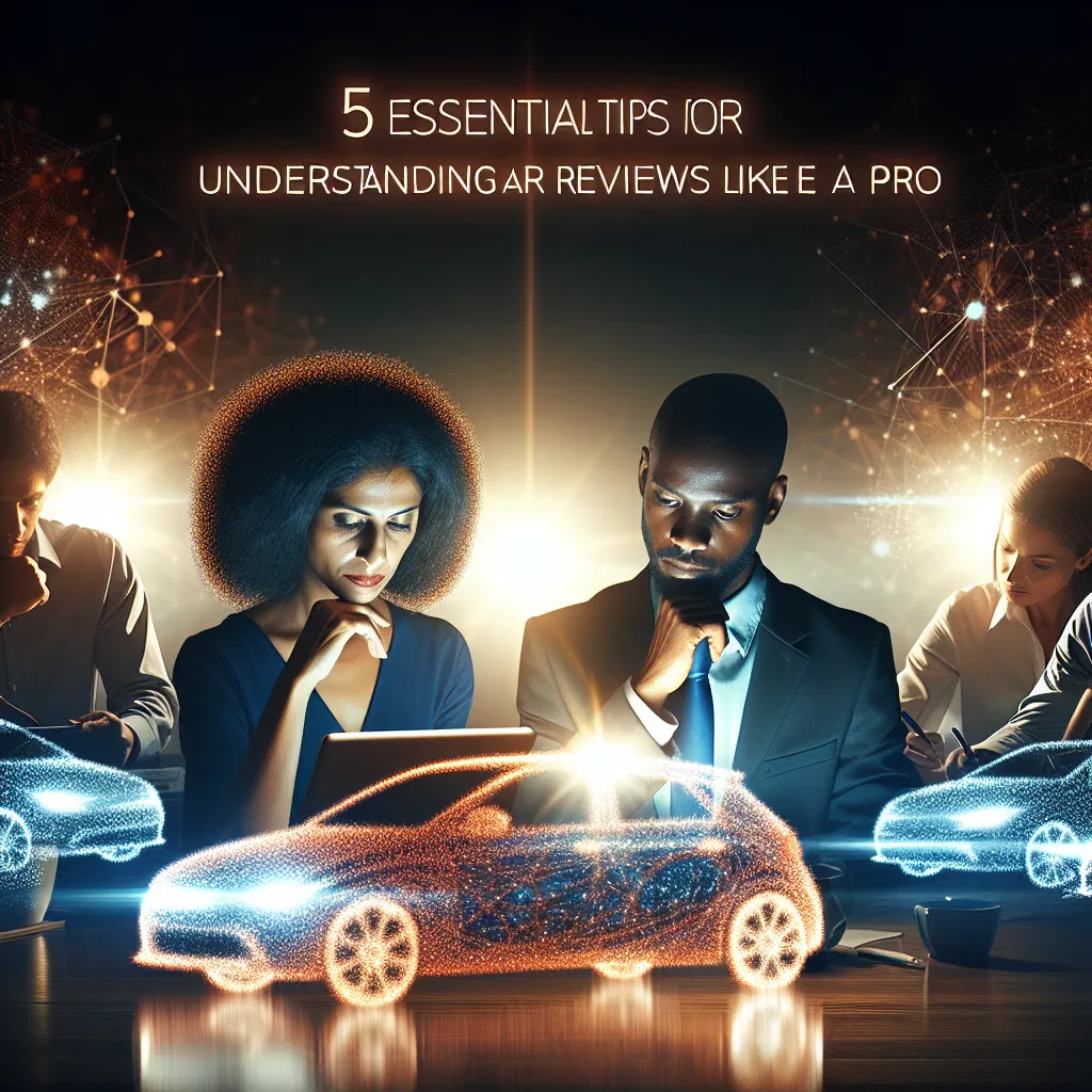 5 Essential Tips for Understanding Car Reviews Like a Pro
