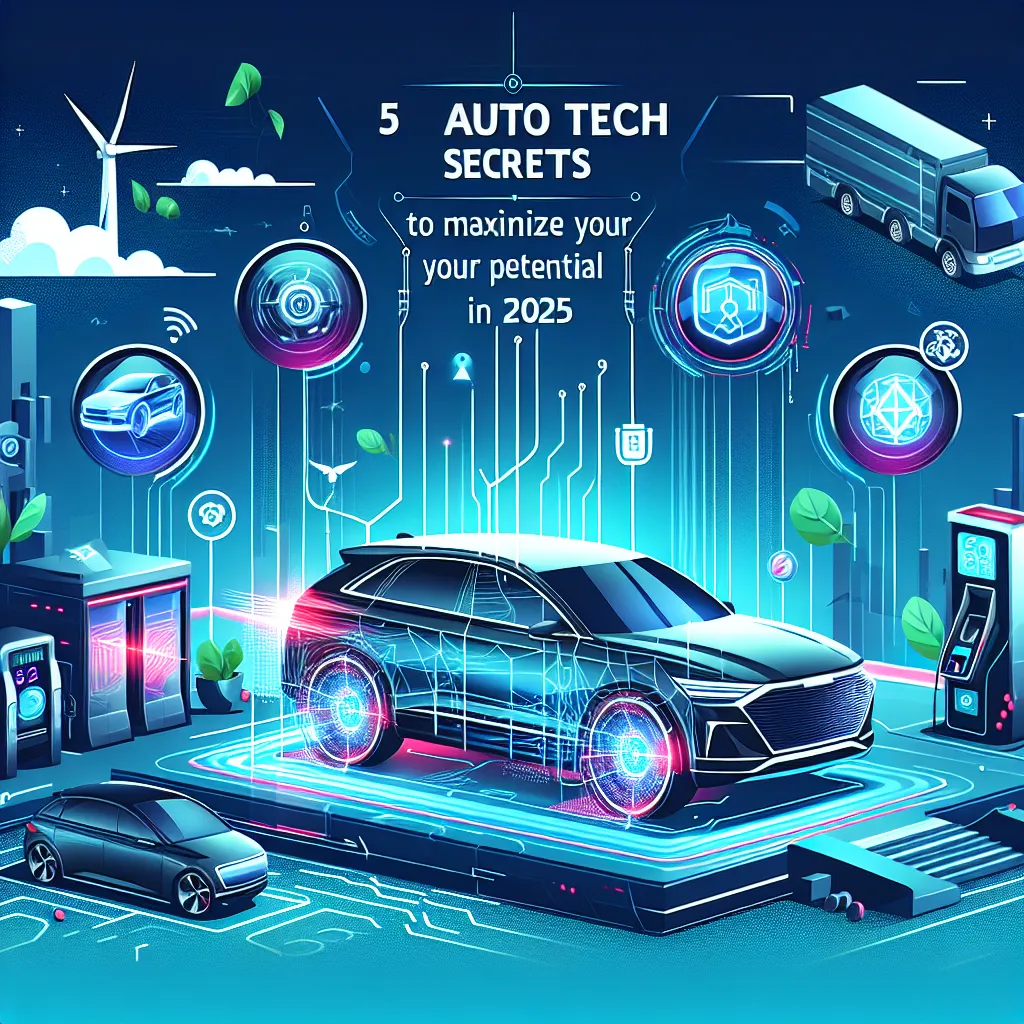 5 Auto Tech Secrets to Maximize Your Car's Potential in 2025