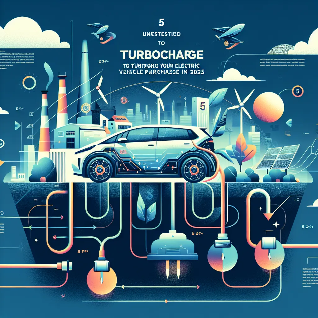 5 Unearthed Strategies to Turbocharge Your Electric Vehicle Purchase in 2025