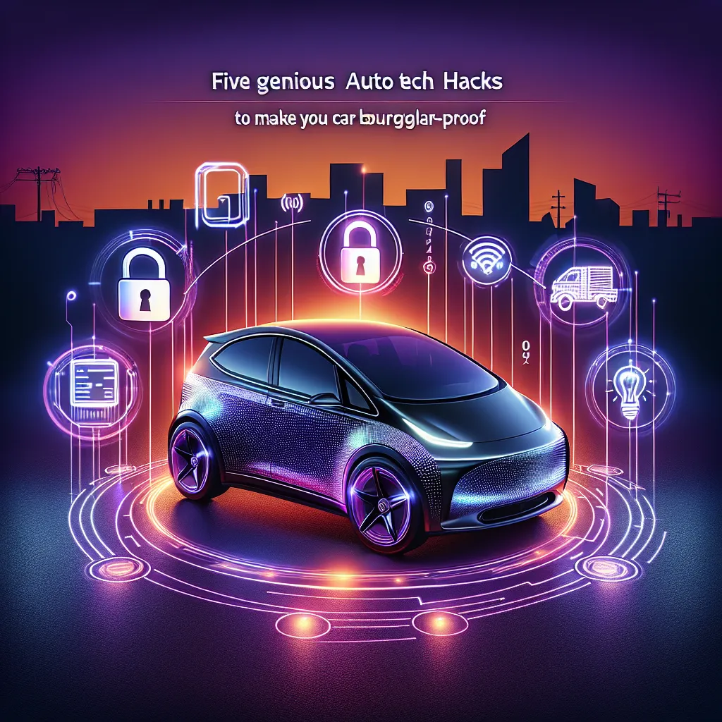 Five Genius Auto Tech Hacks to Make Your Car Burglar-Proof