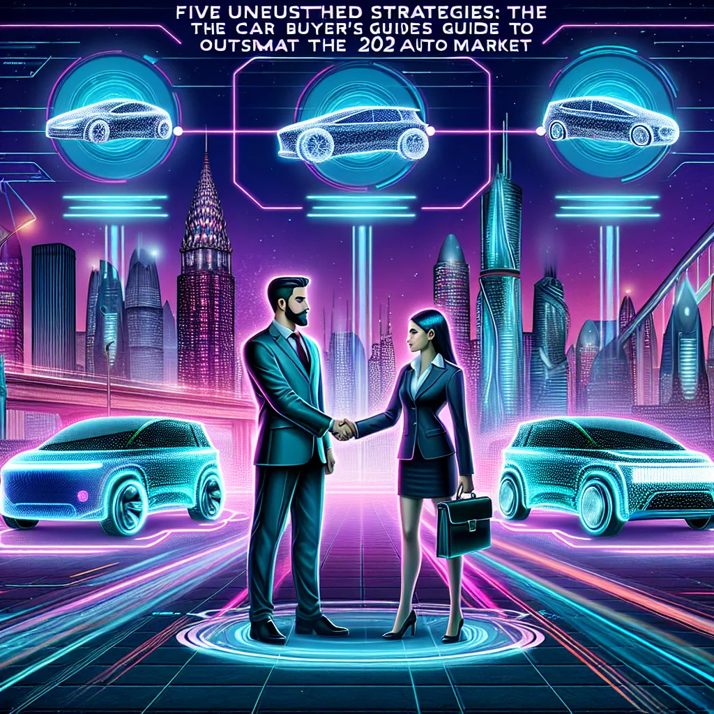 Five Unearthed Strategies: The Car Buyer's Guide to Outsmarting the 2025 Auto Market