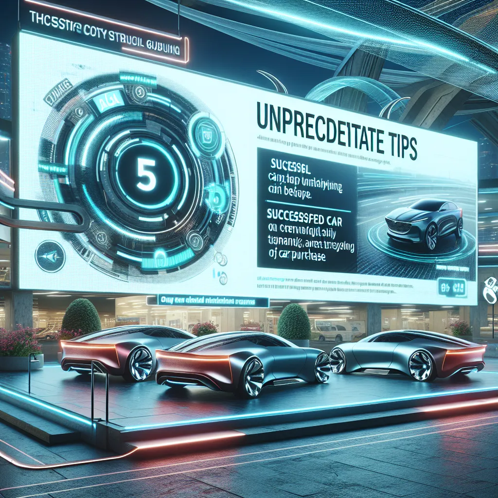 The Auto Insider's Guide: 5 Unprecedented Tips for a Successful Car Purchase in 2025