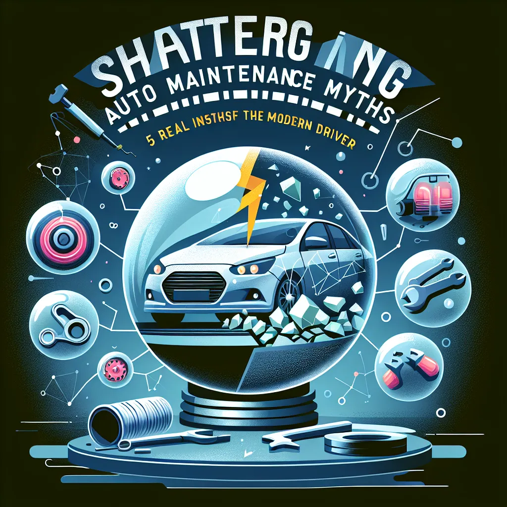 Shattering Auto Maintenance Myths: 5 Real Insights for the Modern Driver