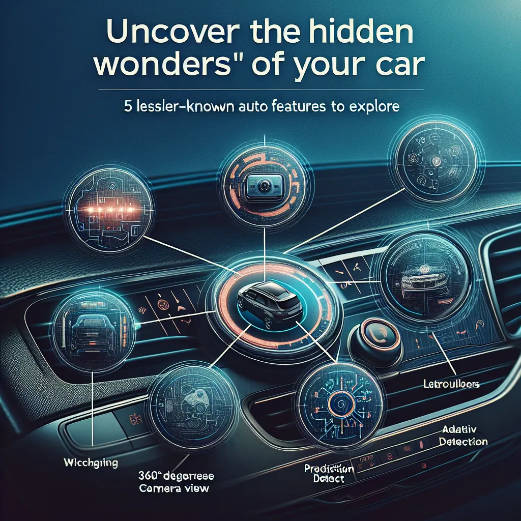 Uncover the Hidden Wonders of Your Car: 5 Lesser-Known Auto Tech Features to Explore