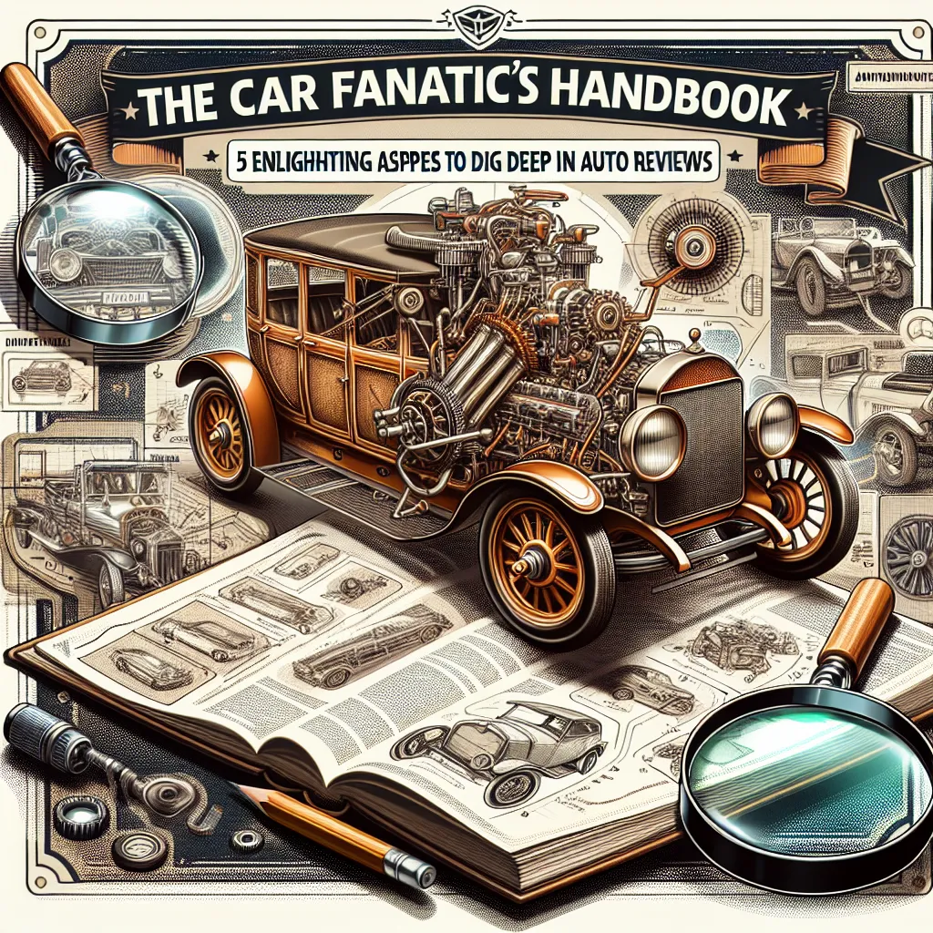 The Car Fanatic's Handbook: 5 Enlightening Aspects to Dig Deep in Auto Reviews
