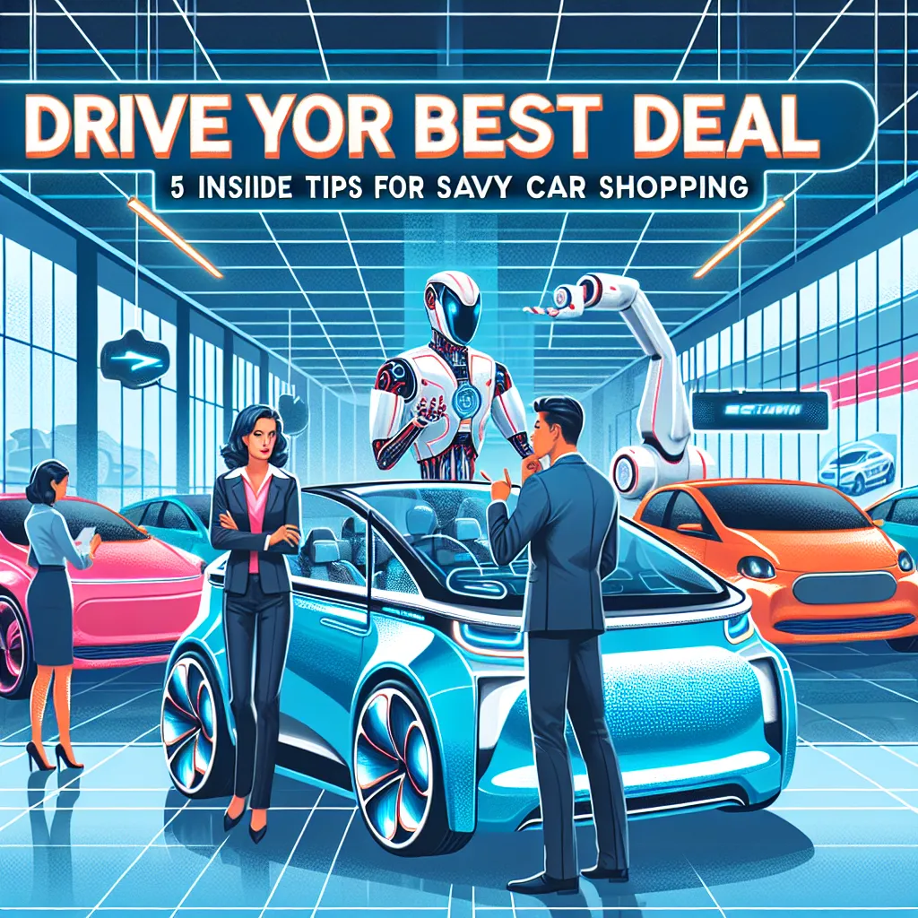 Drive Your Best Deal: 5 Insider Tips for Savvy Car Shopping in 2025