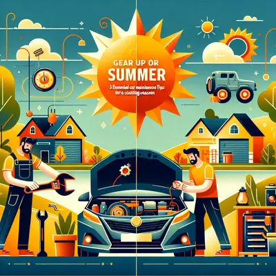 Gear Up for Summer: 5 Essential Car Maintenance Tips for a Sizzling Season