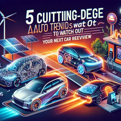 5 Cutting-Edge Auto Trends to Watch Out For in Your Next Car Review