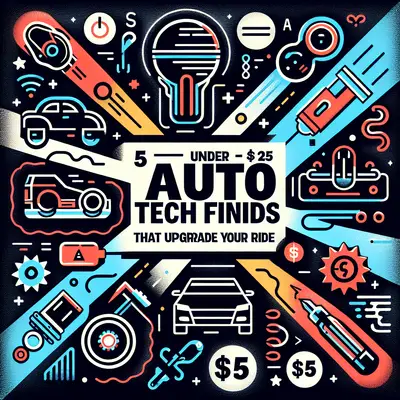 Top 5 Under-$25 Auto Tech Finds That Will Upgrade Your Ride