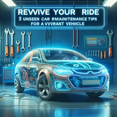 Revive Your Ride: 5 Unseen Car Maintenance Tips for a Vibrant Vehicle