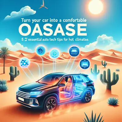 Turn Your Car into a Comfortable Oasis: 5 Essential Auto Tech Tips for Hot Climates
