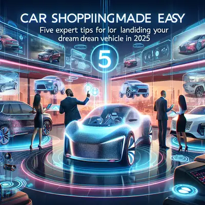 Car Shopping Made Easy: Five Expert Tips for Landing Your Dream Vehicle in 2025