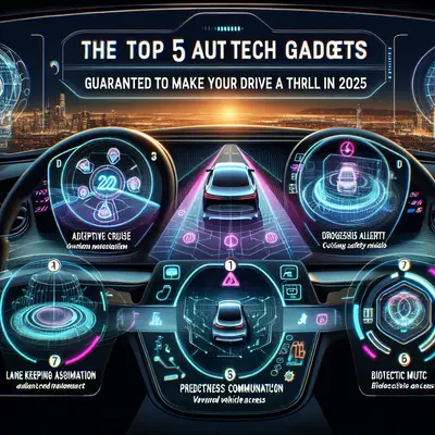 The Top 5 Auto Tech Gadgets Guaranteed to Make Your Drive a Thrill in 2025