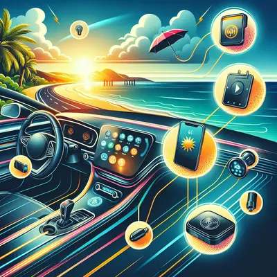 Embrace the Summer Vibes: 5 Handy Auto Tech Accessories for a Blissful Drive